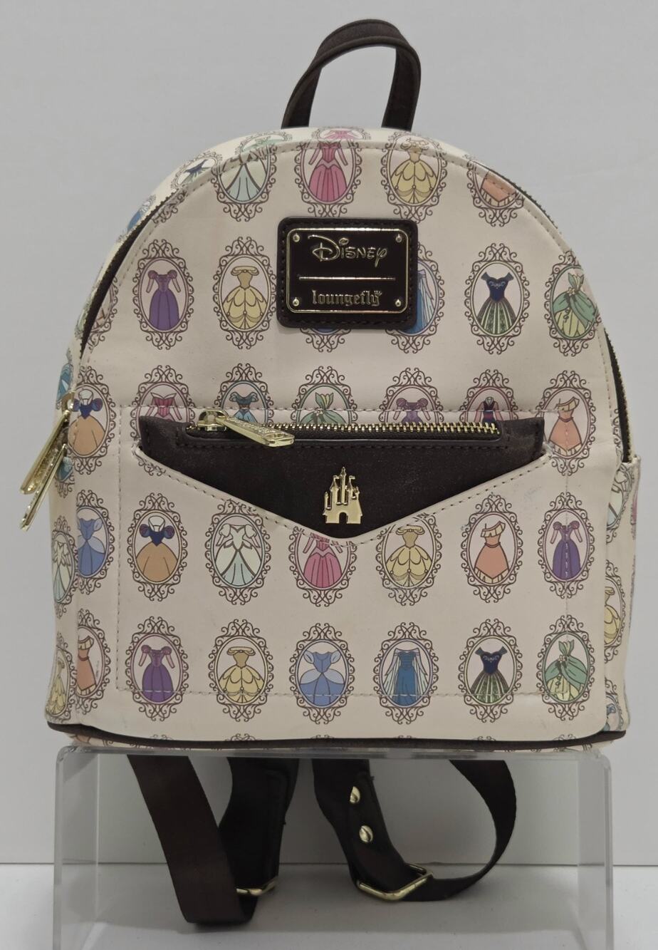 Disney Loungefly Princess Frame Dress Mini Backpack